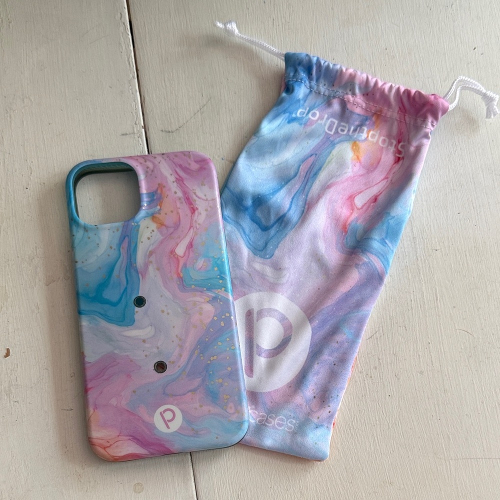 Loopy cotton candy swirl iPhone 13/14